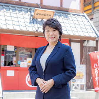 株式会社ドムドムフードサービス代表取締役社長藤﨑 忍 氏